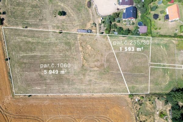 plot for sale, 7,541 m², Svinaře plot for sale, 7,541 m², Svinaře