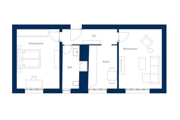 2 bedroom flat to rent, 60 m², Bernstorffstraße 11, Berlin, Berlin 2 bedroom flat to rent, 60 m², Bernstorffstraße 11, Berlin, Berlin