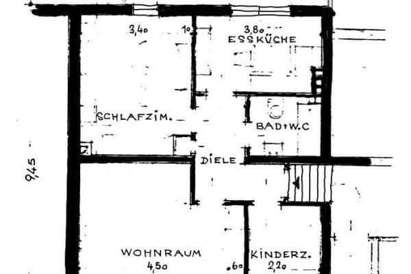 3 bedroom flat to rent, 65 m², Pferdebachstr. 78, Witten 3 bedroom flat to rent, 65 m², Pferdebachstr. 78, Witten