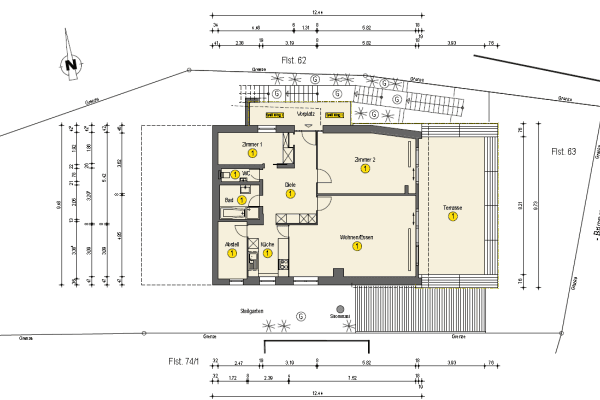 2 bedroom with open-plan kitchen flat for sale, 103 m², Talheim 2 bedroom with open-plan kitchen flat for sale, 103 m², Talheim