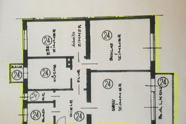 3 bedroom flat to rent, 86 m², Ca, Mannheim, Baden-Württemberg 3 bedroom flat to rent, 86 m², Ca, Mannheim, Baden-Württemberg