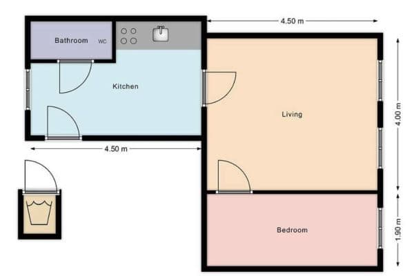 2 bedroom flat for sale, 40 m², Wien, Vienna 2 bedroom flat for sale, 40 m², Wien, Vienna