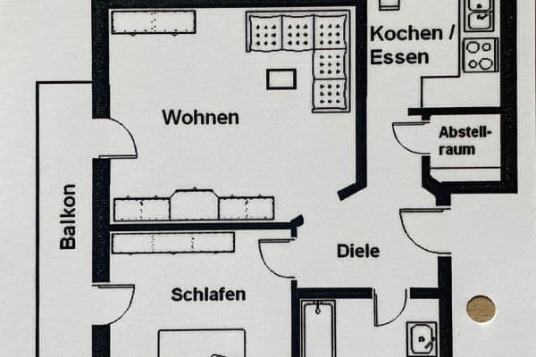 2 bedroom flat to rent, 56 m², Inhamer Str. 18 B, Bad Griesbach 2 bedroom flat to rent, 56 m², Inhamer Str. 18 B, Bad Griesbach