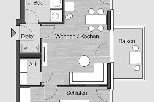 2 bedroom flat to rent, 53 m², Paul-Heyse-Str 31a, München, Bavaria 2 bedroom flat to rent, 53 m², Paul-Heyse-Str 31a, München, Bavaria