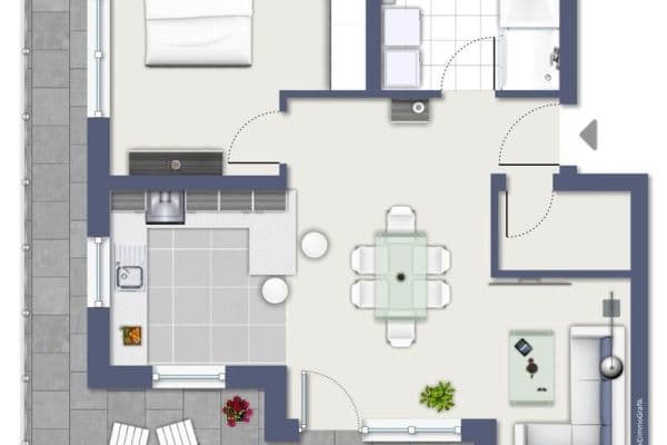 2 bedroom flat to rent, 74 m², Tannenstraße 36a, Dietzenbach 2 bedroom flat to rent, 74 m², Tannenstraße 36a, Dietzenbach