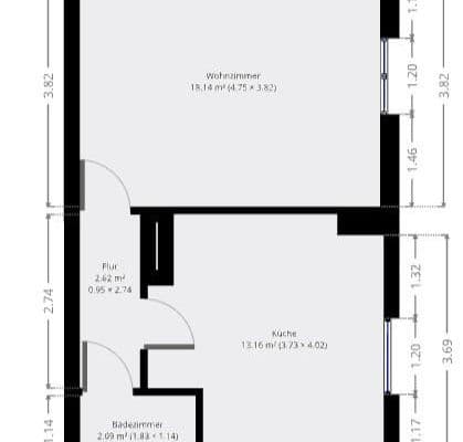 1 bedroom flat to rent, 30 m², Fasanenstr., Mannheim, Baden-Württemberg 1 bedroom flat to rent, 30 m², Fasanenstr., Mannheim, Baden-Württemberg