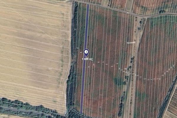 plot for sale, 995 m², Moravský Písek, Jihomoravský Region plot for sale, 995 m², Moravský Písek, Jihomoravský Region
