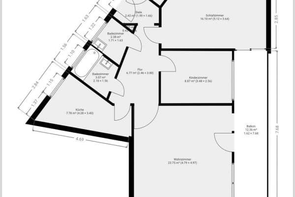 3 bedroom flat for sale, 85 m², Mörfelden-Walldorf 3 bedroom flat for sale, 85 m², Mörfelden-Walldorf