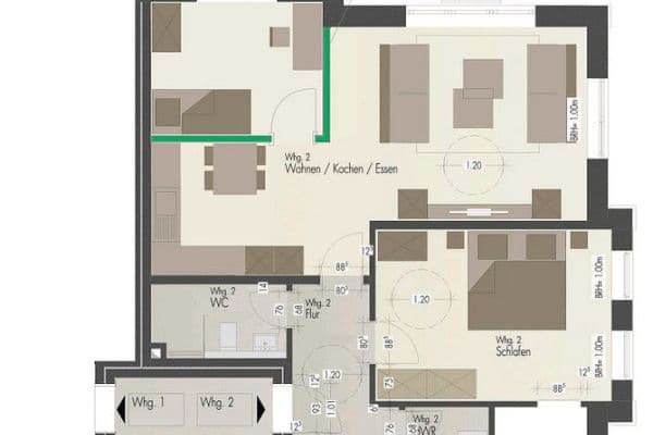 4 bedroom flat to rent, 96 m², Carl-Adam-Petri-Straße, Potsdam 4 bedroom flat to rent, 96 m², Carl-Adam-Petri-Straße, Potsdam