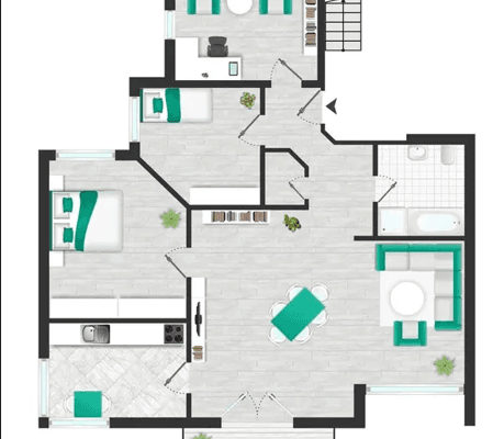 4 bedroom flat to rent, 103 m², Paul-Ehrlich-Straße 14, Bad Camberg 4 bedroom flat to rent, 103 m², Paul-Ehrlich-Straße 14, Bad Camberg