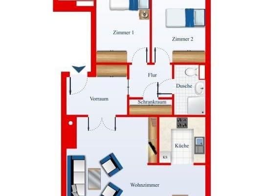 3 bedroom flat to rent, 96 m², Wien, Vienna 3 bedroom flat to rent, 96 m², Wien, Vienna