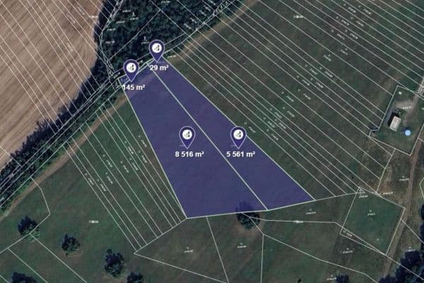 plot for sale, 1,781 m², Mikulčice plot for sale, 1,781 m², Mikulčice