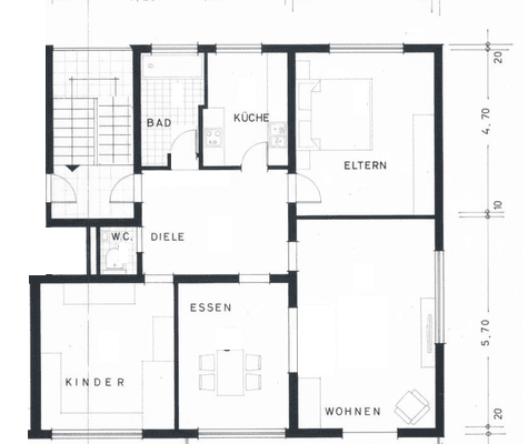 4 bedroom flat for sale, 93 m², Korntal 4 bedroom flat for sale, 93 m², Korntal