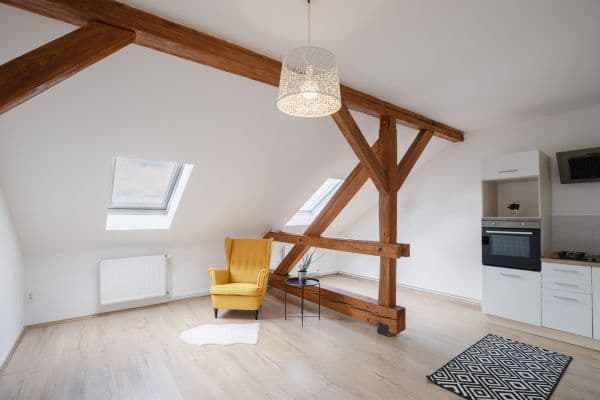 1 bedroom with open-plan kitchen flat to rent, 59 m², Chelčického, Plzeň, Plzeňský Region 1 bedroom with open-plan kitchen flat to rent, 59 m², Chelčického, Plzeň, Plzeňský Region