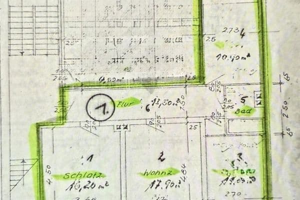 3 bedroom flat to rent, 72 m², Nikolaistr., Hildesheim 3 bedroom flat to rent, 72 m², Nikolaistr., Hildesheim