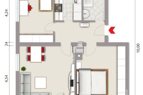 3 bedroom flat to rent, 75 m², Remseck a. N. 3 bedroom flat to rent, 75 m², Remseck a. N.