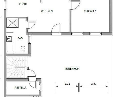 2 bedroom flat to rent, 45 m², Käfertaler Strasse 191, Mannheim, Baden-Württemberg 2 bedroom flat to rent, 45 m², Käfertaler Strasse 191, Mannheim, Baden-Württemberg