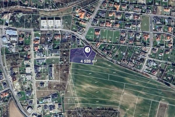 plot for sale, 4,528 m², Úvaly plot for sale, 4,528 m², Úvaly