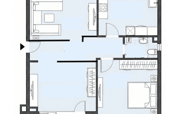 3 bedroom flat for sale, 61 m², Menzelstrasse 21, Berlin, Berlin 3 bedroom flat for sale, 61 m², Menzelstrasse 21, Berlin, Berlin