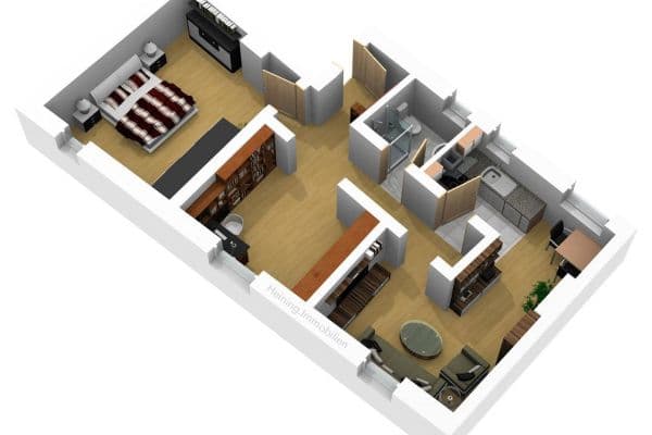 3 bedroom flat to rent, 57 m², Hammer Str. 68, Bochum 3 bedroom flat to rent, 57 m², Hammer Str. 68, Bochum