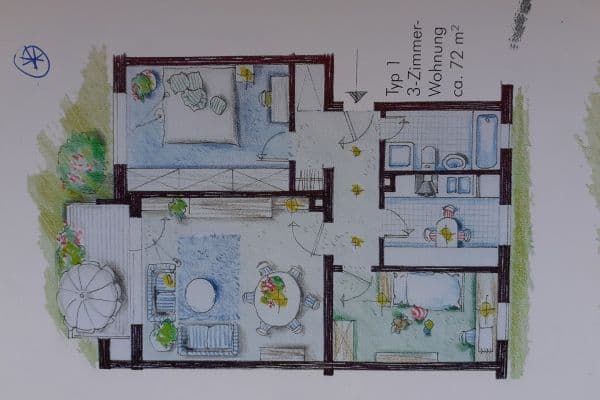 3 bedroom flat for sale, 73 m², Karlsruhe, Baden-Württemberg 3 bedroom flat for sale, 73 m², Karlsruhe, Baden-Württemberg