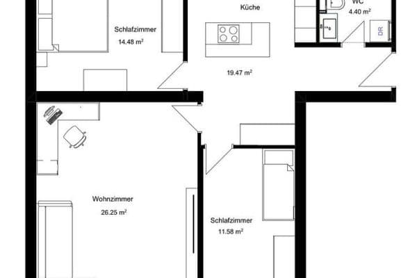 3 bedroom flat to rent, 79 m², Thomasiusstr. 3, Berlin, Berlin 3 bedroom flat to rent, 79 m², Thomasiusstr. 3, Berlin, Berlin