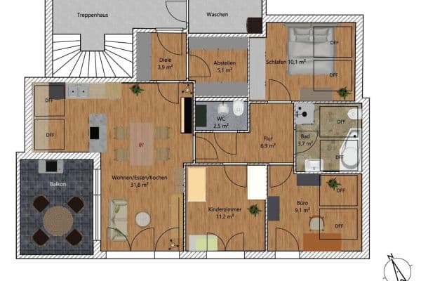 4 bedroom flat for sale, 87 m², Am Durbach 1, Durbach-Ebersweier 4 bedroom flat for sale, 87 m², Am Durbach 1, Durbach-Ebersweier