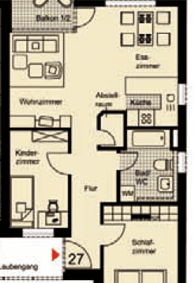 3 bedroom flat to rent, 66 m², Francisco-de-Goya-Straße 7, Künzelsau 3 bedroom flat to rent, 66 m², Francisco-de-Goya-Straße 7, Künzelsau