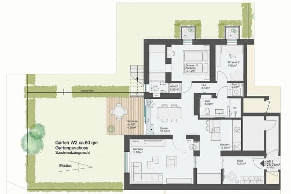 4 bedroom flat for sale, 78 m², Grube 4, Hamburg, Hamburg 4 bedroom flat for sale, 78 m², Grube 4, Hamburg, Hamburg