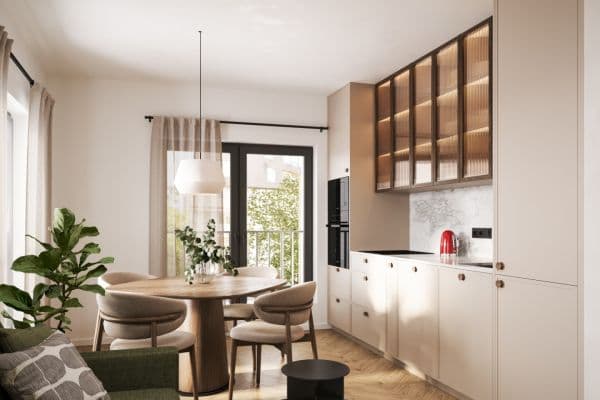 1 bedroom with open-plan kitchen flat for sale, 47 m², K Botiči, Praha 1 bedroom with open-plan kitchen flat for sale, 47 m², K Botiči, Praha