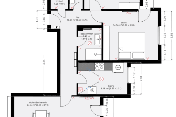 3 bedroom flat to rent, 83 m², Am Sonnfeld 4, Würzburg 3 bedroom flat to rent, 83 m², Am Sonnfeld 4, Würzburg