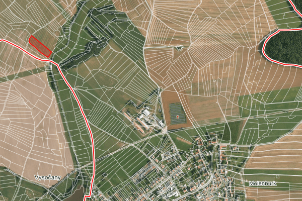 plot for sale, 5,755 m², Vysočany plot for sale, 5,755 m², Vysočany