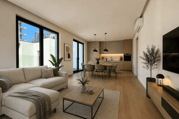 3 bedroom with open-plan kitchen flat for sale, 136 m², Československého exilu, Praha 3 bedroom with open-plan kitchen flat for sale, 136 m², Československého exilu, Praha