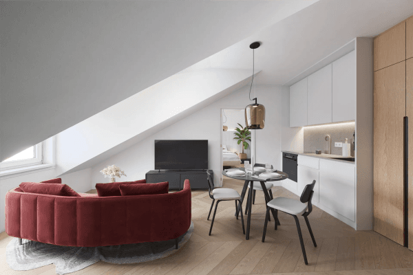 1 bedroom with open-plan kitchen flat for sale, 67 m², Jeseniova, Praha 1 bedroom with open-plan kitchen flat for sale, 67 m², Jeseniova, Praha