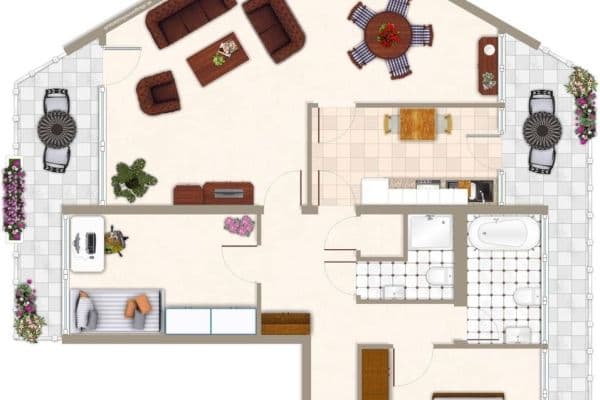 3 bedroom flat to rent, 97 m², Ziegeleiweg 20, Köln 3 bedroom flat to rent, 97 m², Ziegeleiweg 20, Köln