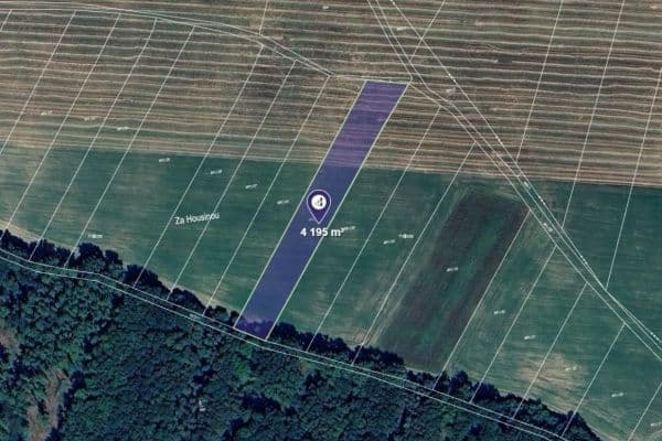 plot for sale, 2,204 m², Neumětely plot for sale, 2,204 m², Neumětely
