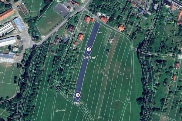 plot for sale, 1,791 m², Podolí, Zlínský Region plot for sale, 1,791 m², Podolí, Zlínský Region