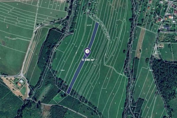 plot for sale, 3,779 m², Podolí, Zlínský Region plot for sale, 3,779 m², Podolí, Zlínský Region