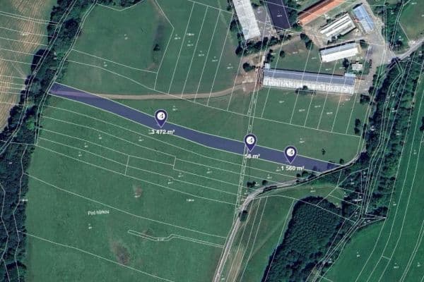 plot for sale, 3,181 m², Podolí, Zlínský Region plot for sale, 3,181 m², Podolí, Zlínský Region