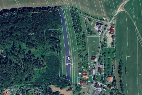 plot for sale, 1,920 m², Podolí, Zlínský Region plot for sale, 1,920 m², Podolí, Zlínský Region