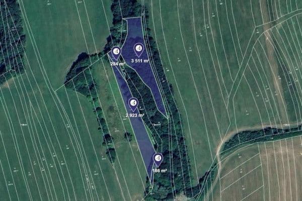 plot for sale, 4,315 m², Podolí, Zlínský Region plot for sale, 4,315 m², Podolí, Zlínský Region