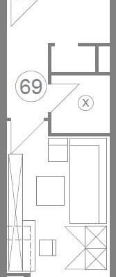 1 bedroom flat to rent, 20 m², Heinrich-Lanz-Straße 23-27, Mannheim 1 bedroom flat to rent, 20 m², Heinrich-Lanz-Straße 23-27, Mannheim