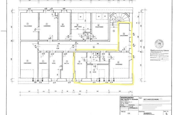 2 bedroom flat to rent, 46 m², Leipziger Straße 8, Döbeln, Saxony 2 bedroom flat to rent, 46 m², Leipziger Straße 8, Döbeln, Saxony