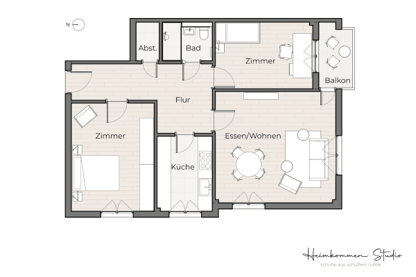 3 bedroom flat for sale, 80 m², Schildkrötenweg 2, Stuttgart 3 bedroom flat for sale, 80 m², Schildkrötenweg 2, Stuttgart