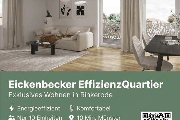 3 bedroom flat to rent, 109 m², Eickenbecker Straße 1-3, Drensteinfurt 3 bedroom flat to rent, 109 m², Eickenbecker Straße 1-3, Drensteinfurt