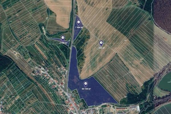 plot for sale, 1,740 m², Pašovice plot for sale, 1,740 m², Pašovice