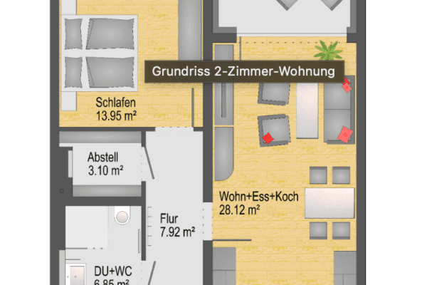 2 bedroom flat for sale, 60 m², Ulm, Baden-Württemberg 2 bedroom flat for sale, 60 m², Ulm, Baden-Württemberg