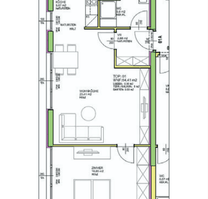 office to rent, 56 m², Brandmayergasse 23/Top 1, Wien, Vienna office to rent, 56 m², Brandmayergasse 23/Top 1, Wien, Vienna