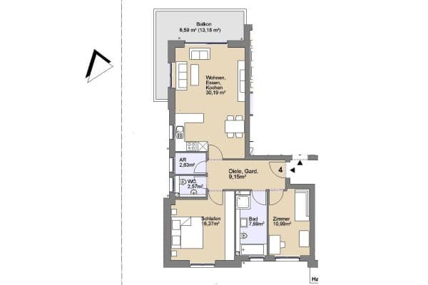 3 bedroom flat for sale, 90 m², Grevenbroich 3 bedroom flat for sale, 90 m², Grevenbroich