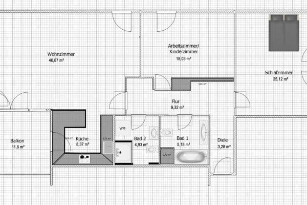 3 bedroom flat for sale, 121 m², Berlin, Berlin 3 bedroom flat for sale, 121 m², Berlin, Berlin